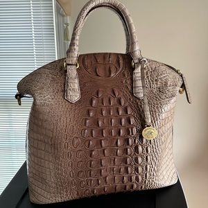 Brahmin Duxbury Satchel that is so versatile and can be dressed up or down.